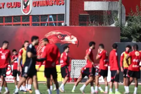 جاهزية شوبير وسباق زيزو مع إمام.. لقطات من تدريب الأهلي قبل السفر للمغرب (صور)